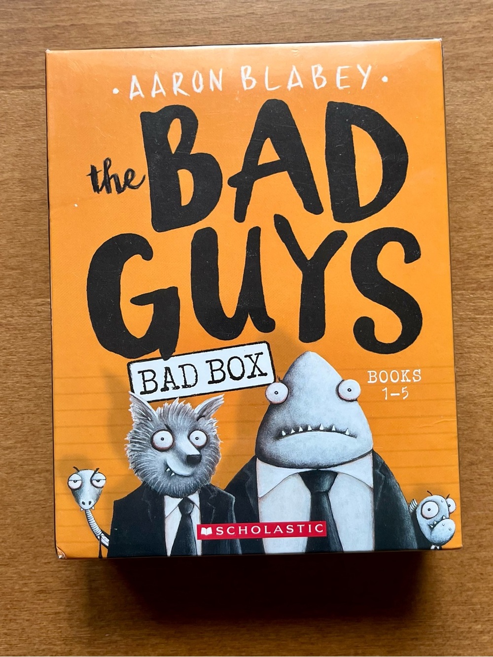 The Bad Guys Bad Box Books 1-5 Sealed Set